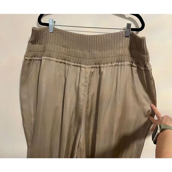 Lafayette 148 New York Barclay Charm Pants in khaki size 3X NWT - Picture 13 of 14